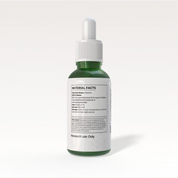 Ostarine Back Mockup